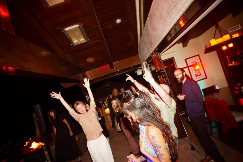 People dancing at a party